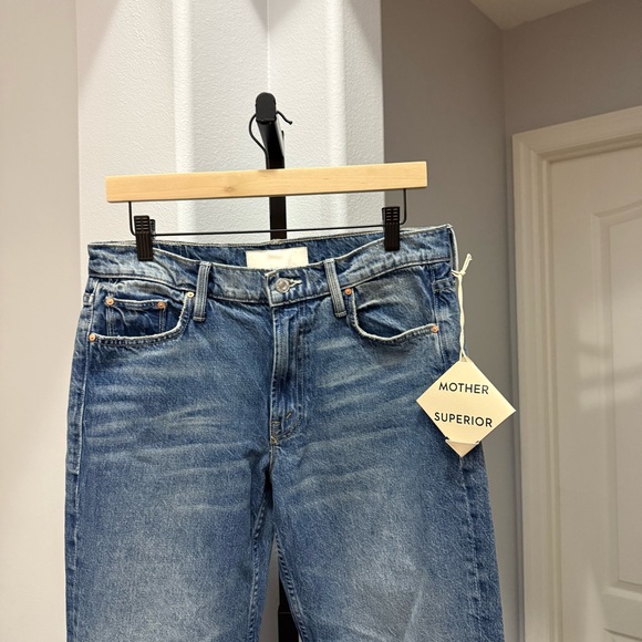 New! MOTHER Superior The Reifler in Early Blue Size 29 - Picture 3 of 11